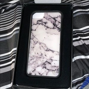 Wildflower iPhone marble case iPhone 6/7/8
